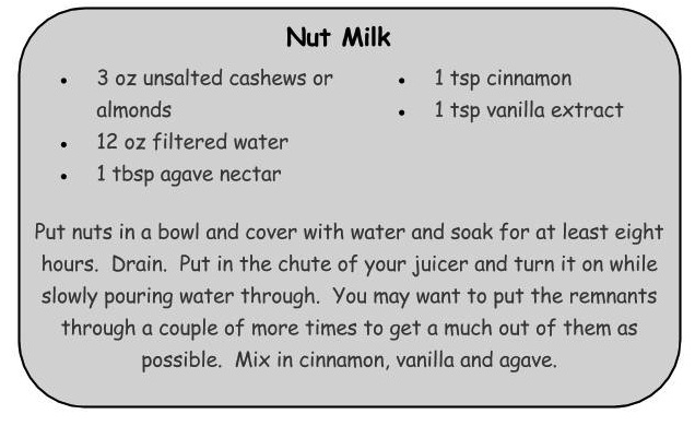nut milk
